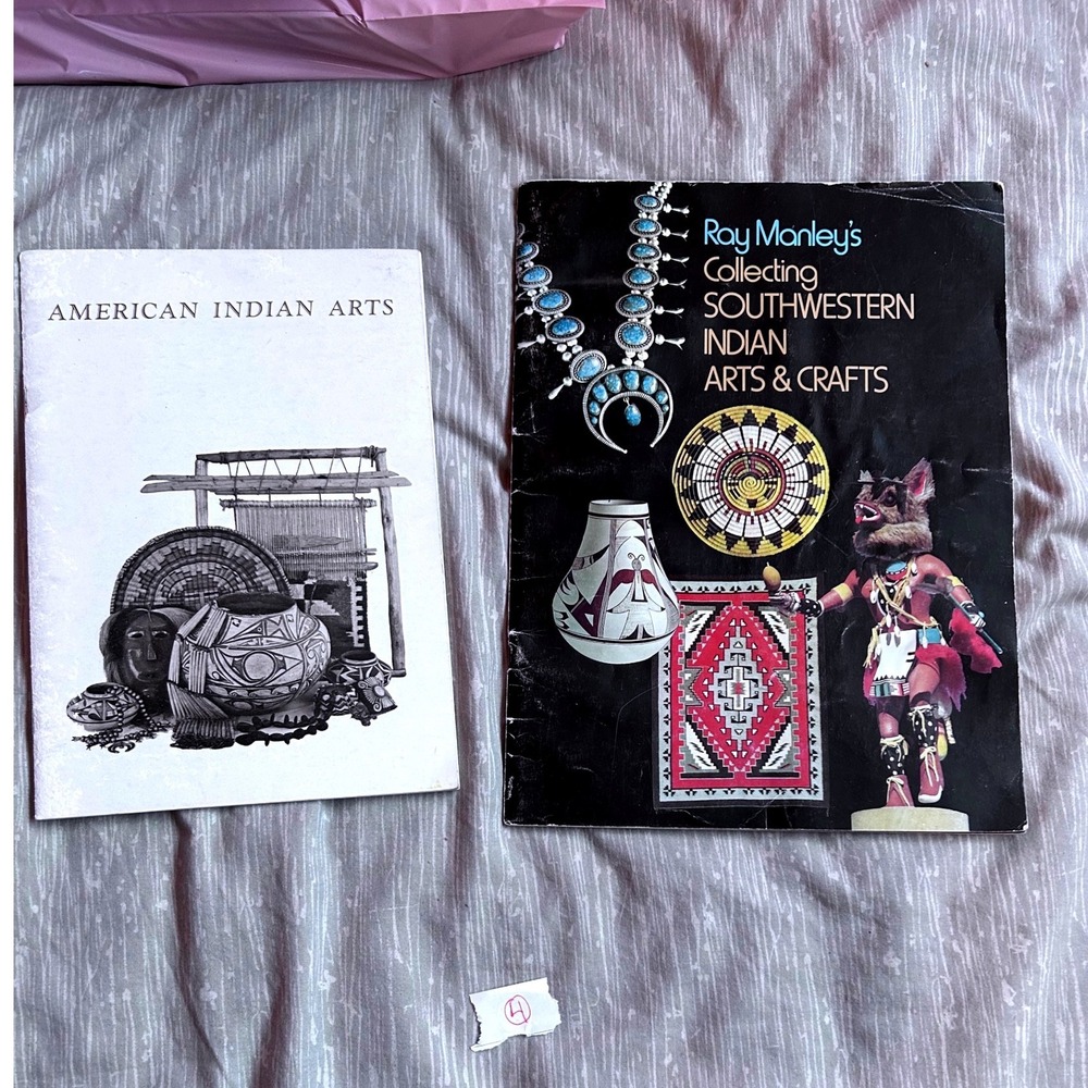 Vintage 1973 American‎ Indian Arts Otis Institute Ray Manley Southwestern Books